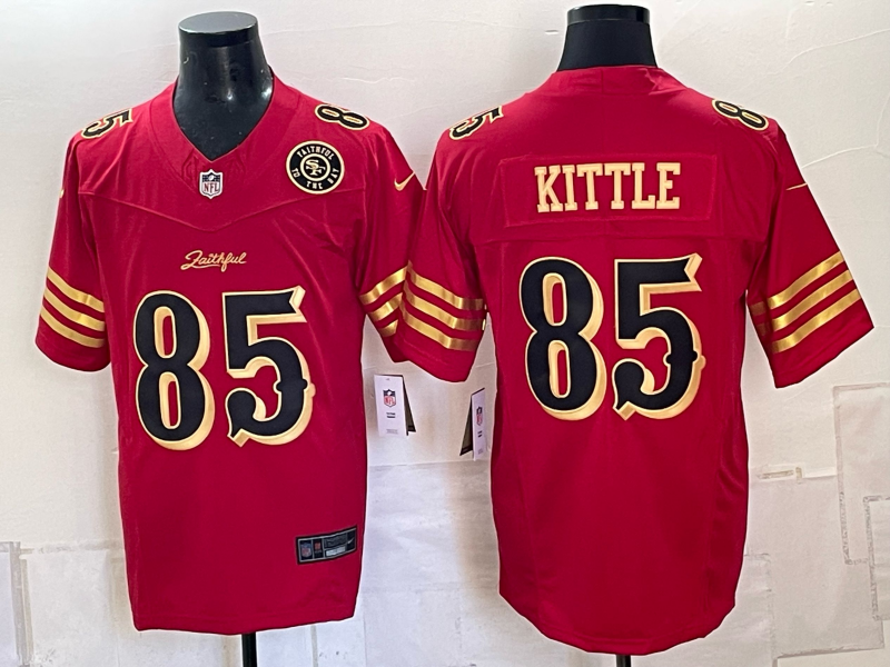 Men Kansas City Chiefs #85 Kittle red Nike NFL Jersey 102303->san francisco 49ers->NFL Jersey